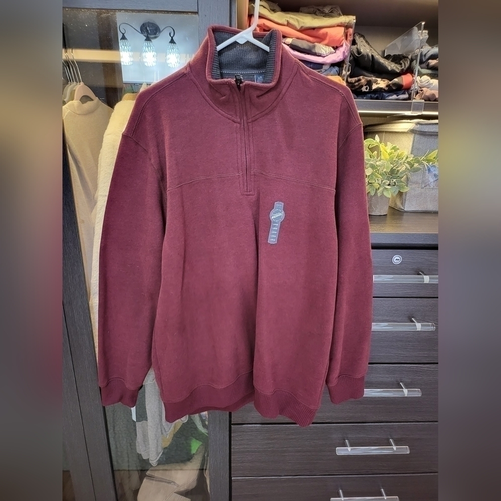 Arrow Sarranac Fleece 1/4 zip pullover NWT